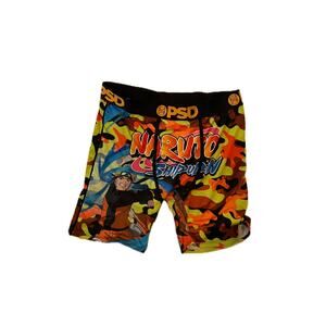 PSD Naruto Shippuden Compressn Bxr Brf Shorts Mens 2XLar